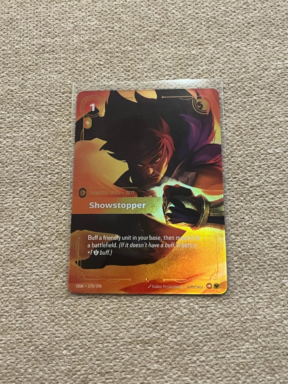 Showstopper - Origins (OGN) 270/298 Riftbound: League of Legends Card